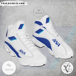 ANA All Nippon Airways Logo Air Jordan 13 Shoes