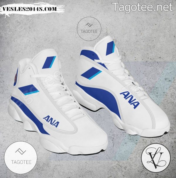 ANA All Nippon Airways Logo Air Jordan 13 Shoes