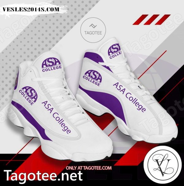 ASA College Logo Air Jordan 13 Shoes