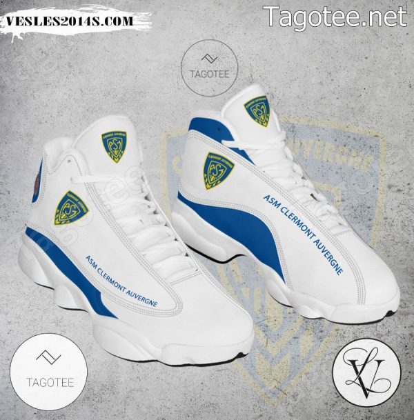 ASM Clermont Auvergne Logo Air Jordan 13 Shoes