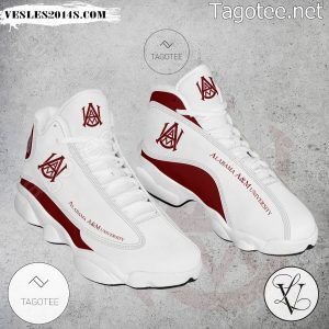 Alabama Agricultural and Mechanical University Logo Air Jordan 13 Shoes