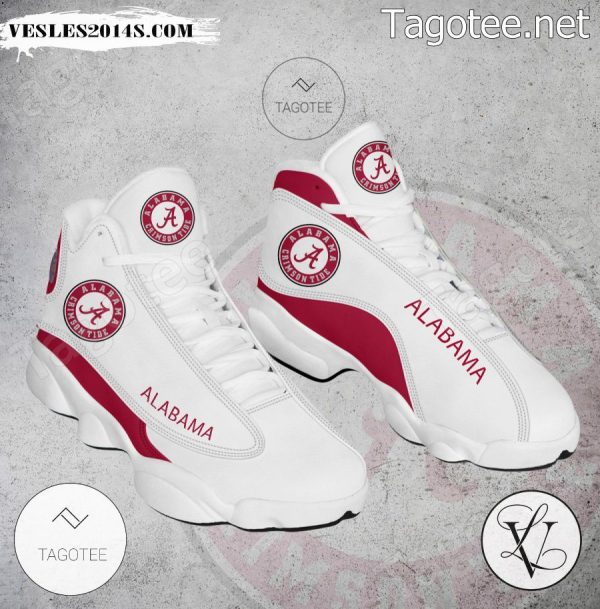 Alabama NCAA Logo Air Jordan 13 Shoes