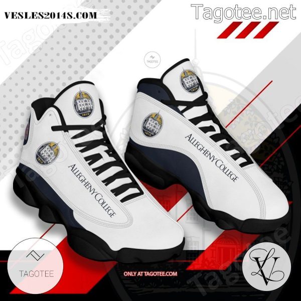 Allegheny College Logo Air Jordan 13 Shoes