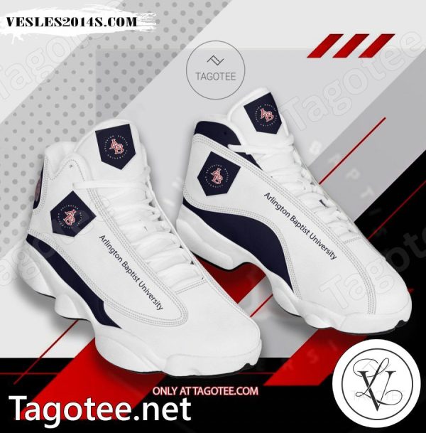 Arlington Baptist University Logo Air Jordan 13 Shoes