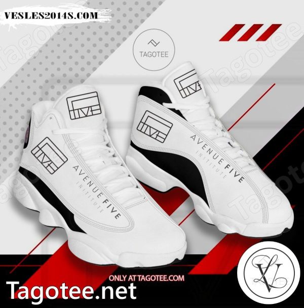 Avenue Five Institute Logo Air Jordan 13 Shoes