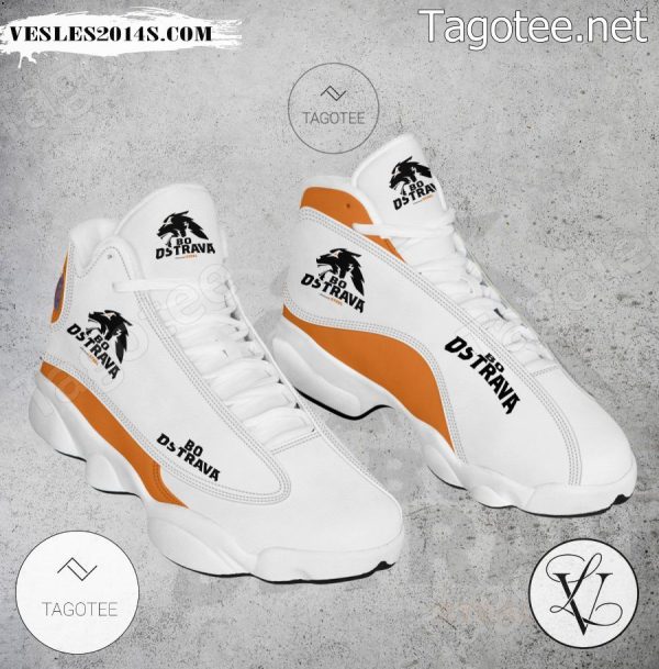 BO Ostrava Logo Air Jordan 13 Shoes