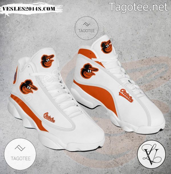 Baltimore Orioles Logo Air Jordan 13 Shoes