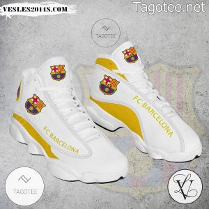 Barcelona Logo Air Jordan 13 Shoes