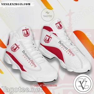 Belmont Abbey College Logo Air Jordan 13 Shoes