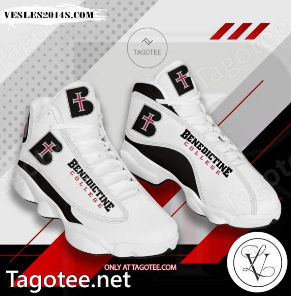 Benedictine College Logo Air Jordan 13 Shoes