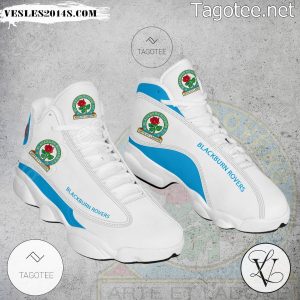 Blackburn Rovers Logo Air Jordan 13 Shoes