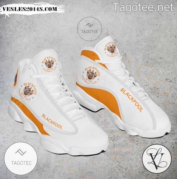 Blackpool Logo Air Jordan 13 Shoes