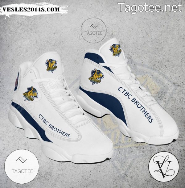 CTBC Brothers Logo Air Jordan 13 Shoes