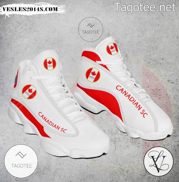 Canadian SC Logo Air Jordan 13 Shoes