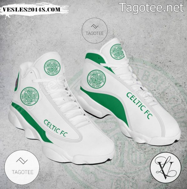 Celtic FC Logo Air Jordan 13 Shoes