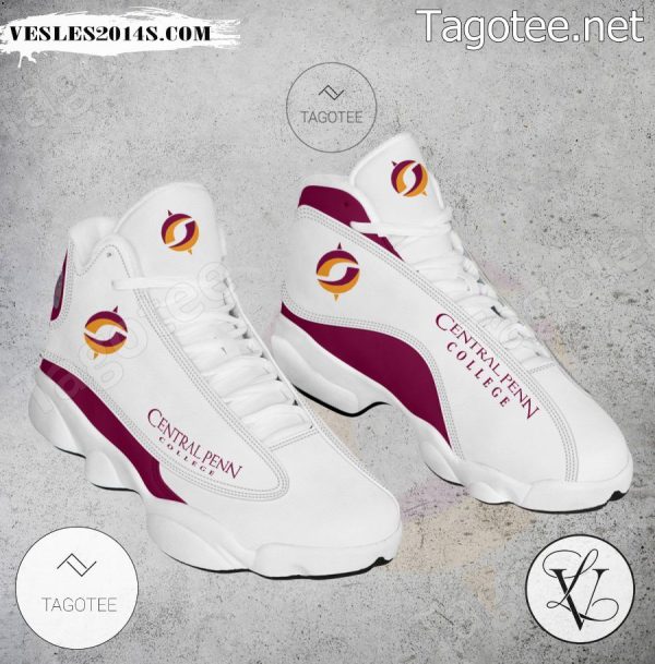 Central Pennsylvania College Logo Air Jordan 13 Shoes