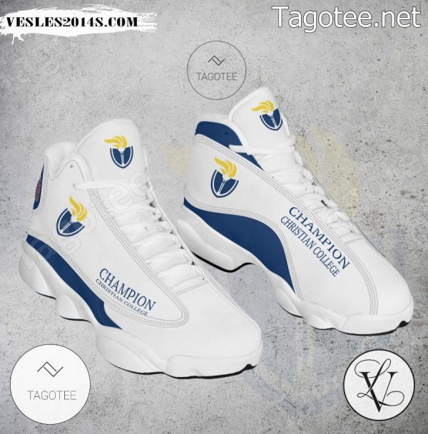 Champion Christian College Logo Air Jordan 13 Shoes