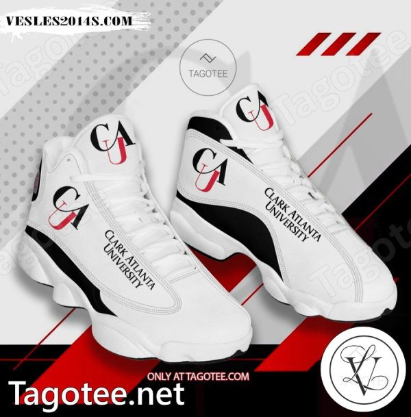 Clark Atlanta University Logo Air Jordan 13 Shoes