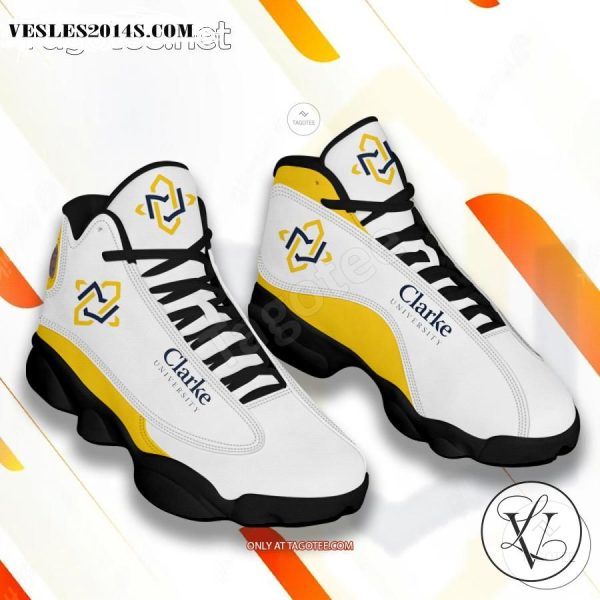 Clarke University Logo Air Jordan 13 Shoes