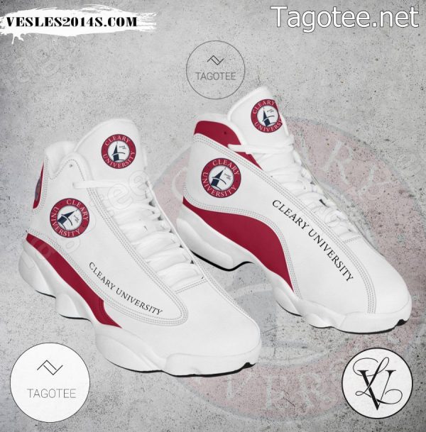 Cleary University Logo Air Jordan 13 Shoes