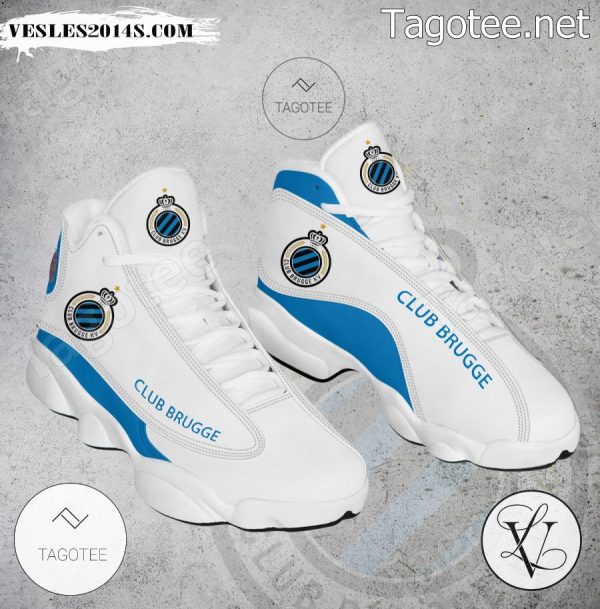 Club Brugge Logo Air Jordan 13 Shoes