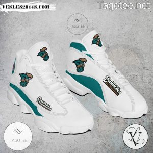 Coastal Carolina NCAA Logo Air Jordan 13 Shoes