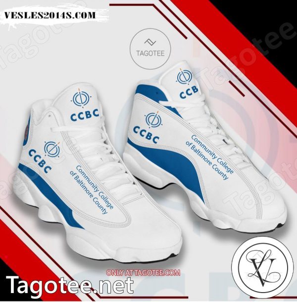 Community College of Baltimore County Logo Air Jordan 13 Shoes