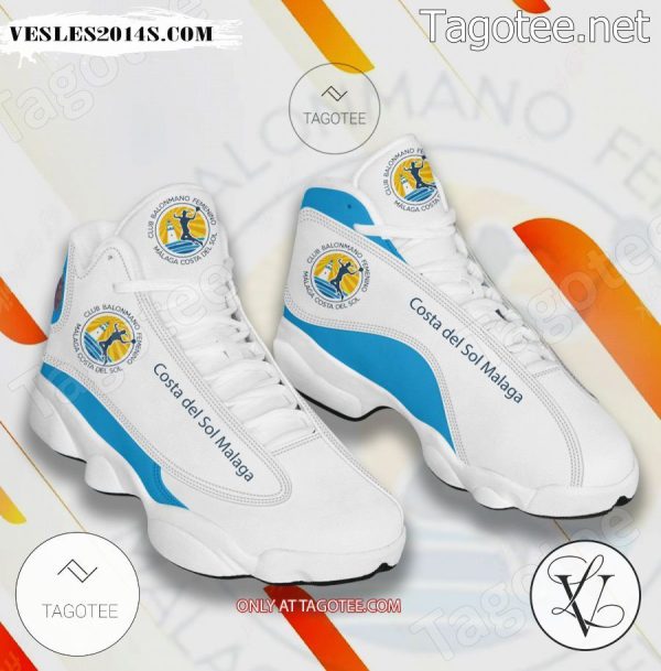 Costa del Sol Malaga Handball Logo Air Jordan 13 Shoes