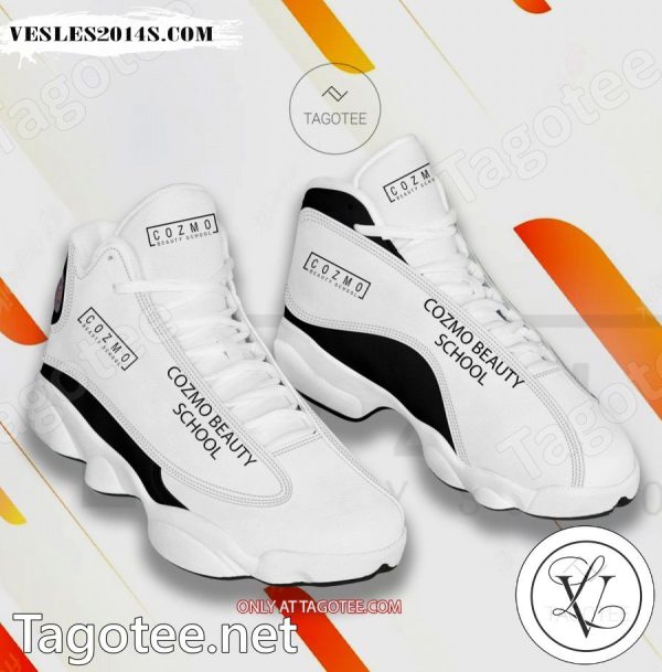 Cozmo Beauty School Logo Air Jordan 13 Shoes