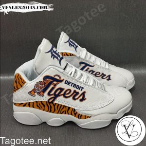 Detroit Tigers Baseball Air Jordan 13 Shoes