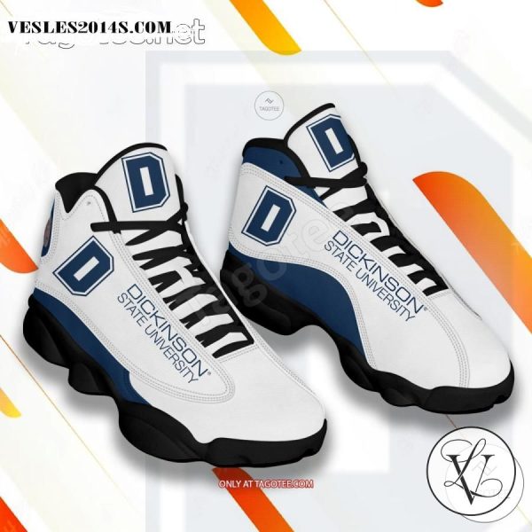 Dickinson State University Logo Air Jordan 13 Shoes