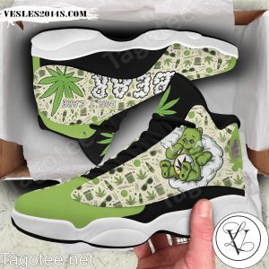 Don’t Care Bear Weed Air Jordan 13 Shoes