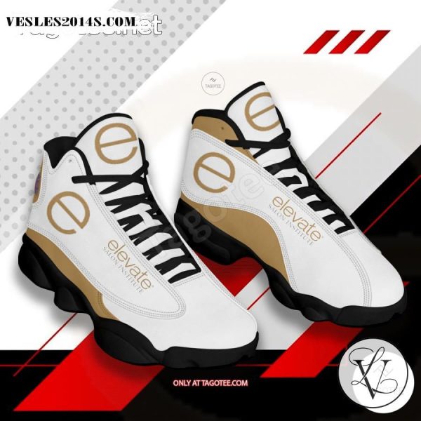 Elevate Salon Institute Logo Air Jordan 13 Shoes