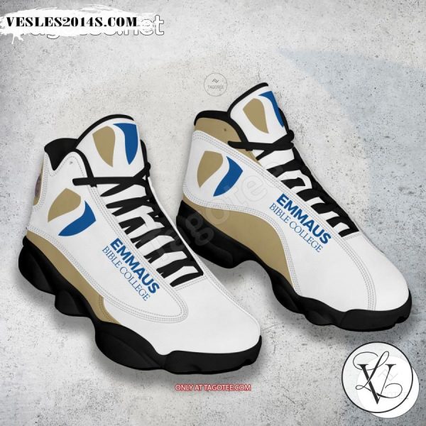 Emmaus Bible College Logo Air Jordan 13 Shoes