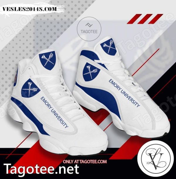 Emory University Logo Air Jordan 13 Shoes