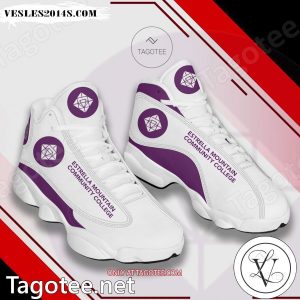 Estrella Mountain Community College Logo Air Jordan 13 Shoes