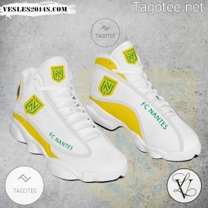 FC Nantes Logo Air Jordan 13 Shoes