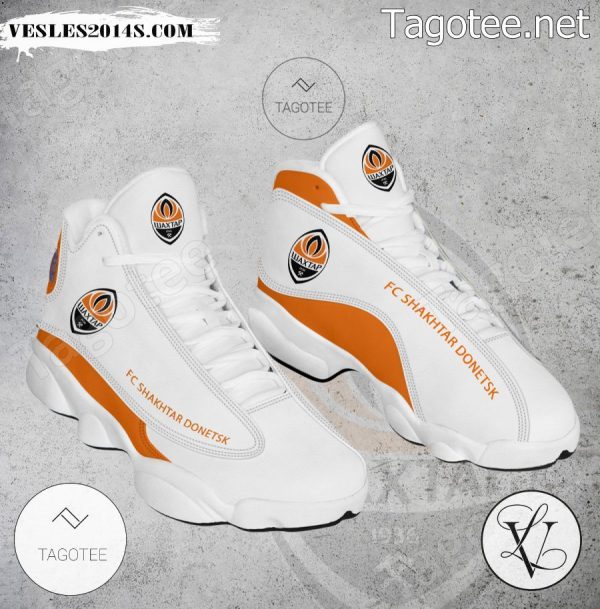 FC Shakhtar Donetsk Logo Air Jordan 13 Shoes