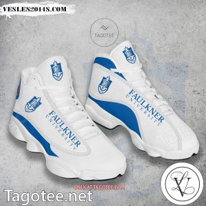 Faulkner University Logo Air Jordan 13 Shoes