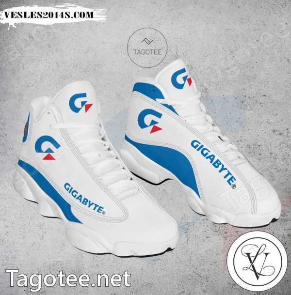 Gigabyte Technology Logo Air Jordan 13 Shoes