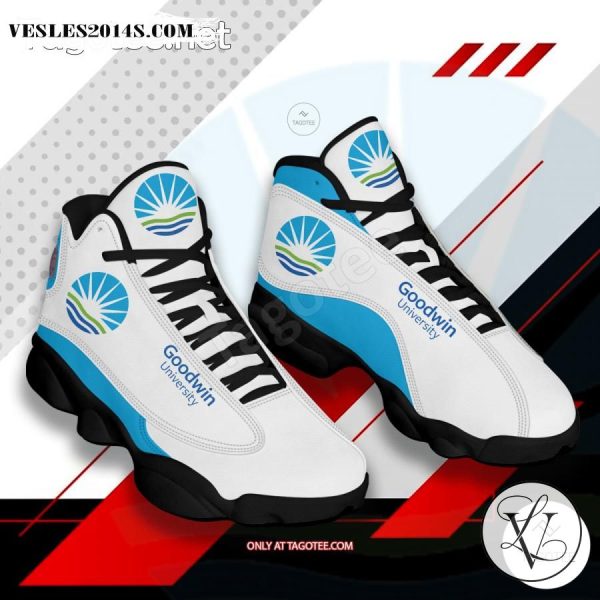 Goodwin College Logo Air Jordan 13 Shoes