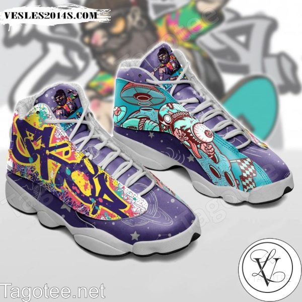 Graffiti Theme Air Jordan 13 Shoes