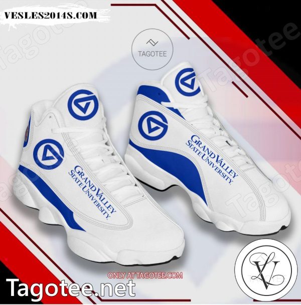 Grand Valley State University Logo Air Jordan 13 Shoes