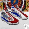 Grateful Dead Red Air Jordan 13 Shoes