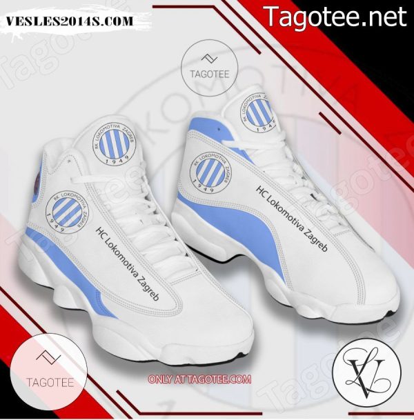 HC Lokomotiva Zagreb Handball Logo Air Jordan 13 Shoes