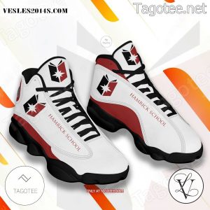 Hamrick School Logo Air Jordan 13 Shoes