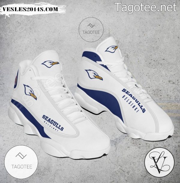 Helsinki Seagulls Logo Air Jordan 13 Shoes