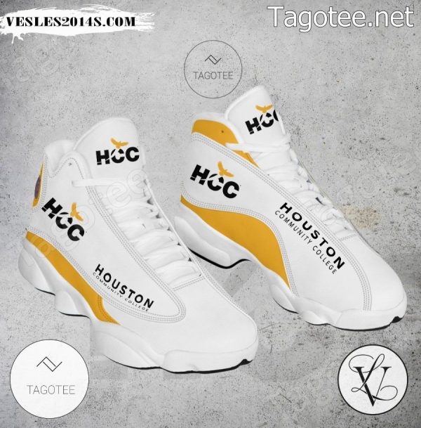 Houston Community College Logo Air Jordan 13 Shoes