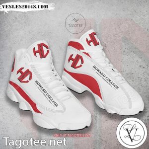 Howard College Logo Air Jordan 13 Shoes