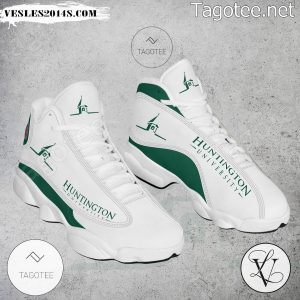 Huntington University Logo Air Jordan 13 Shoes